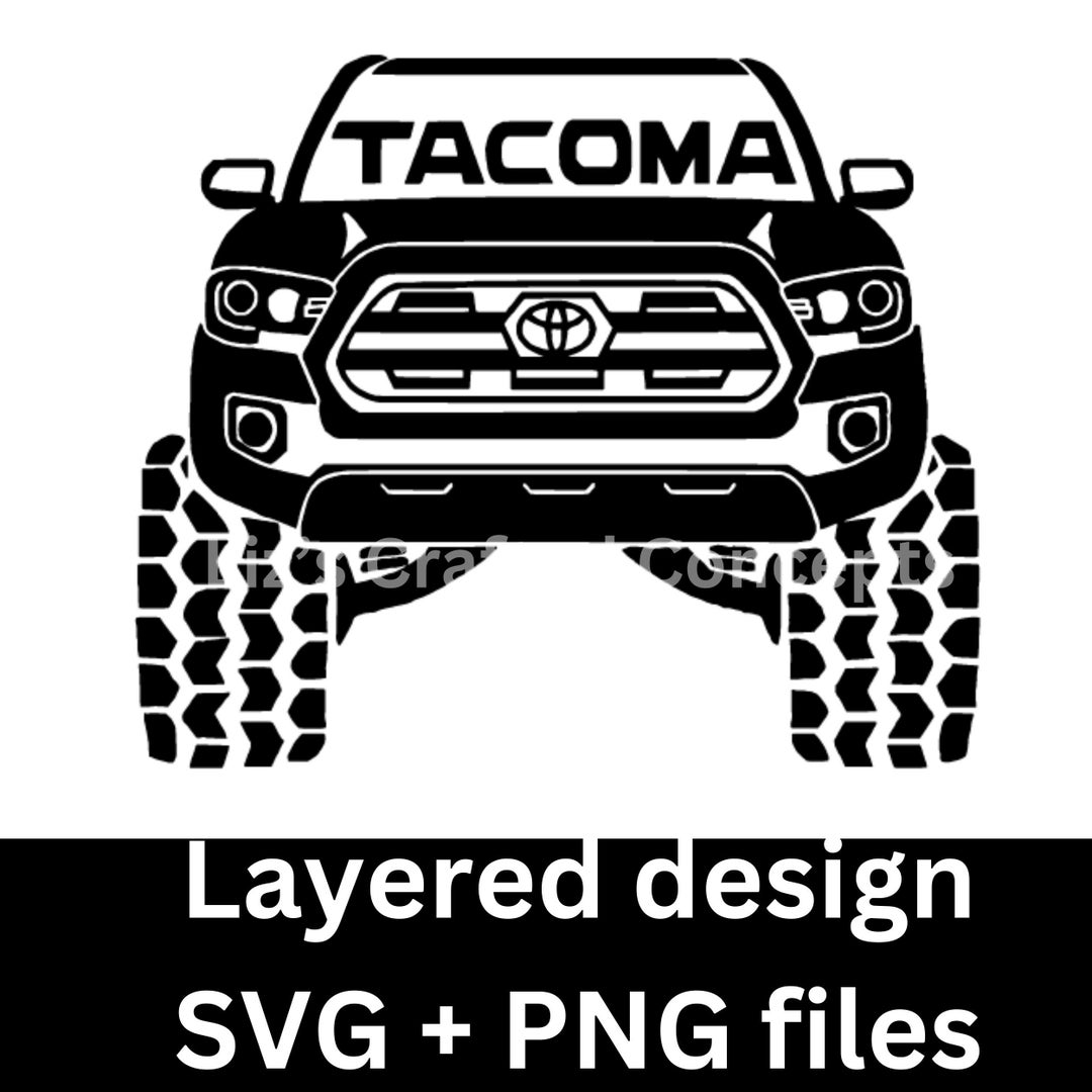 Svg Digital Download Pickup Truck Accessories for Toyota