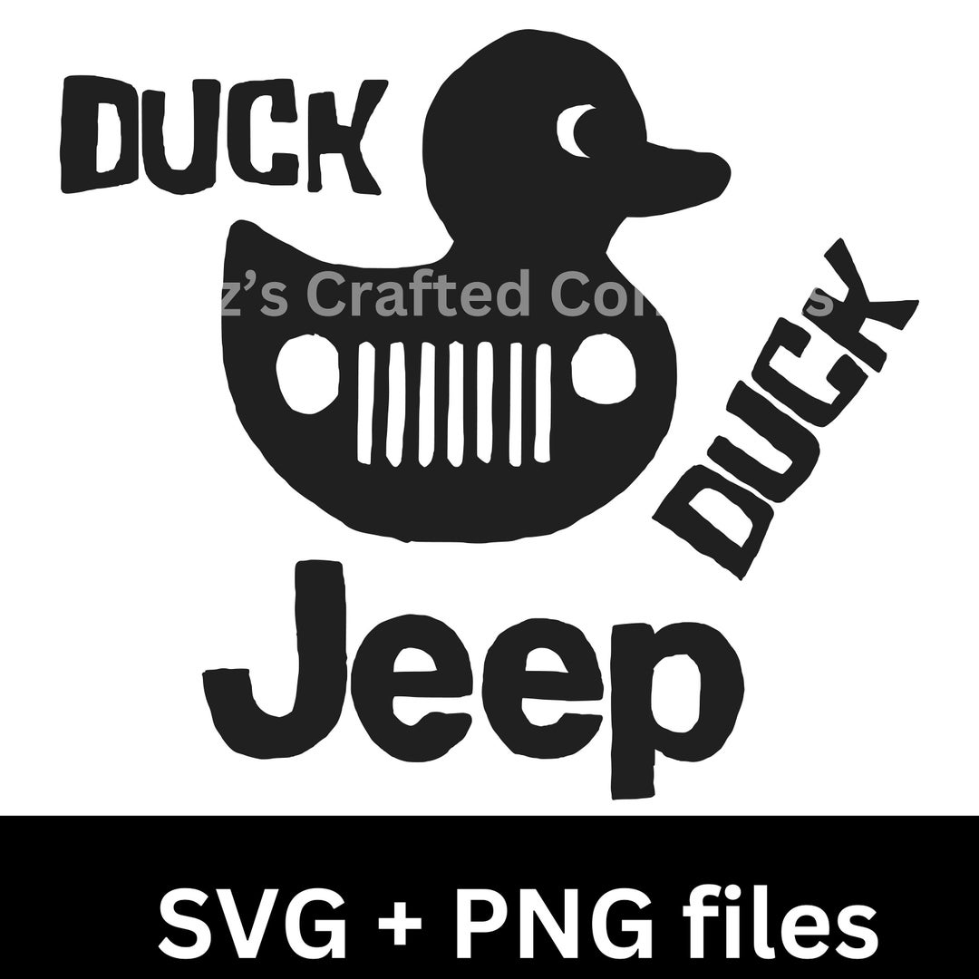 Duck Duck Jeep Svg