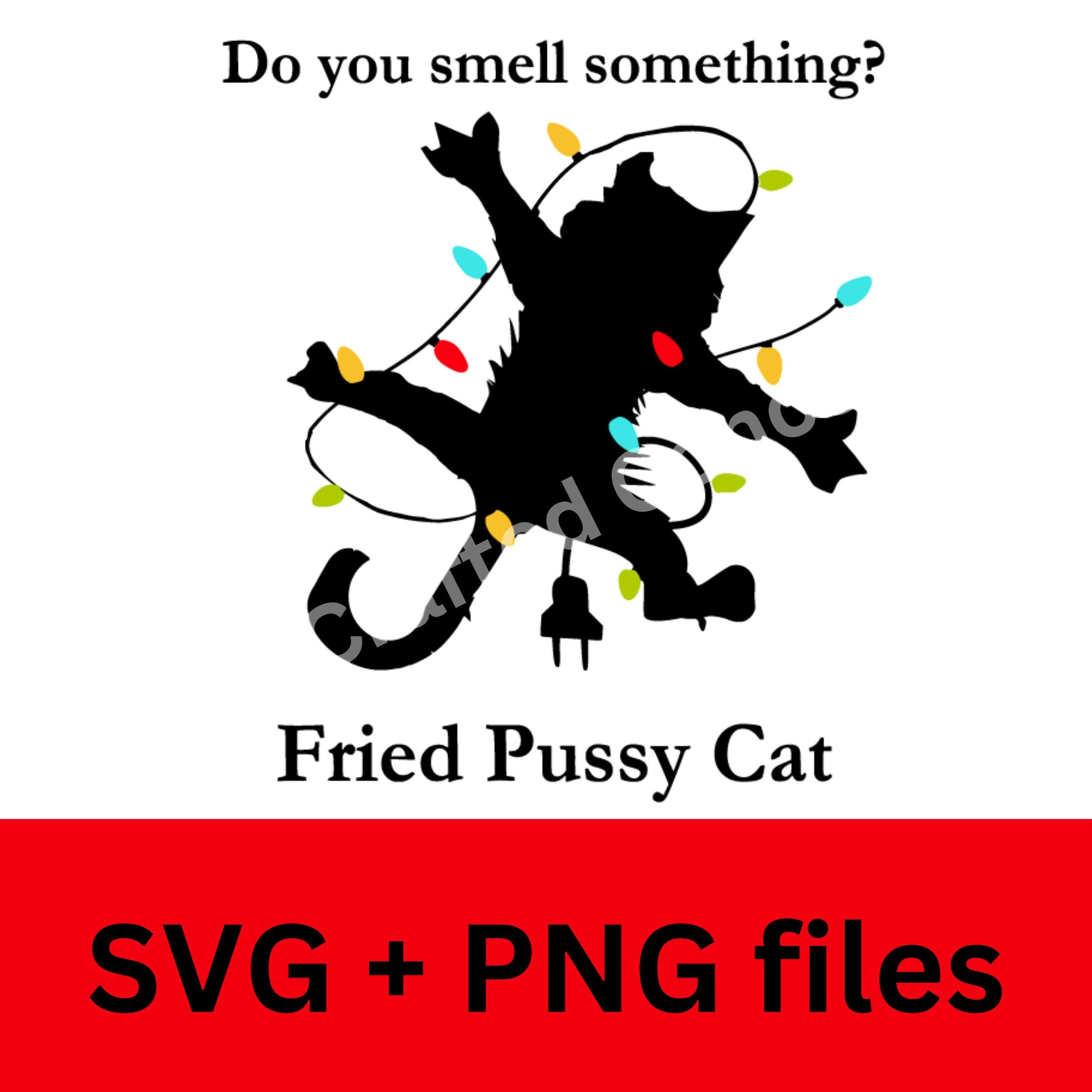 Christmas Vacation Christmas Cat Svg Fried Cat Griswold Etsy Canada