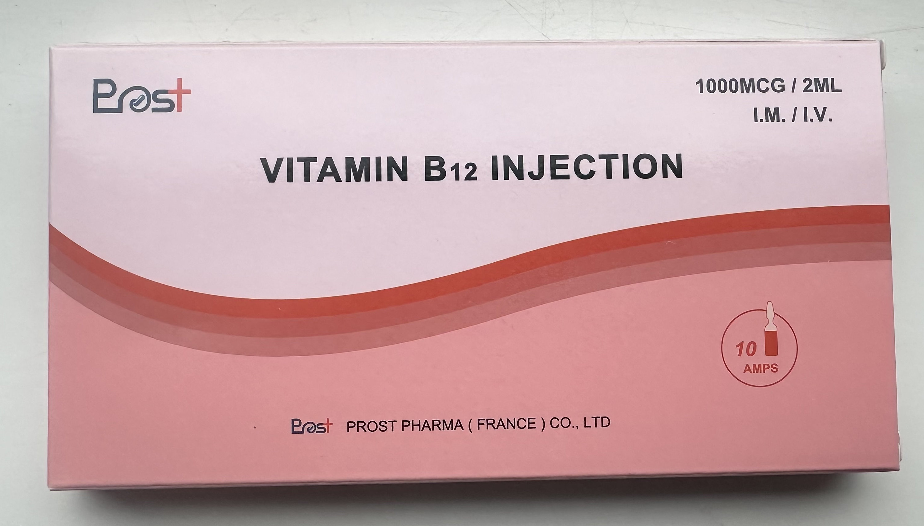 Vitamin B12 Vials box of 10 1000mcg/2ml Etsy UK