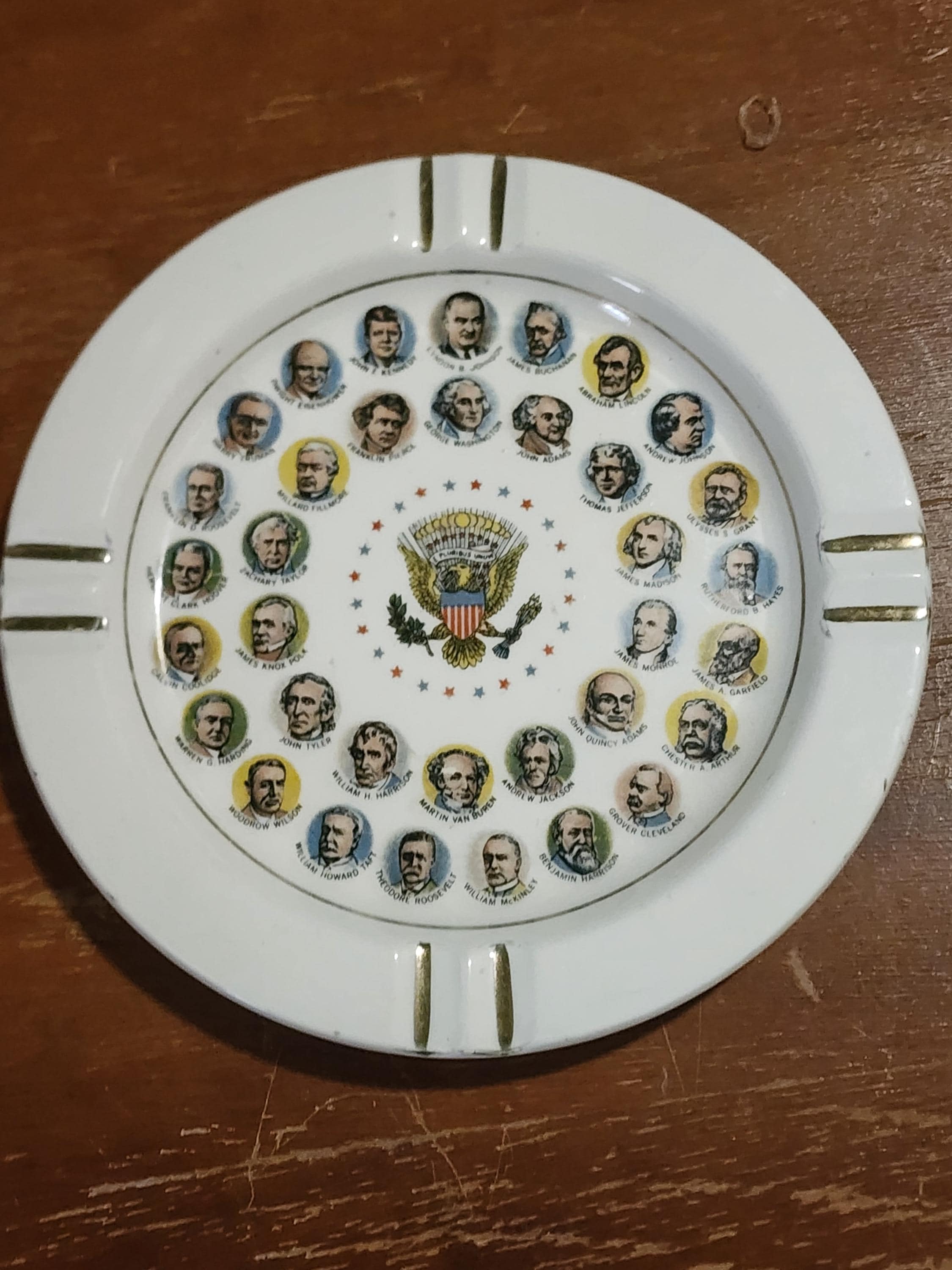 Lyndon Johnson Plate - Etsy
