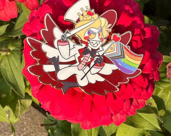 Hazbin Hotel Pride Enamel Pins - Etsy UK