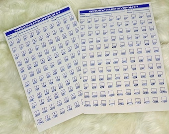 Math 900 equations: Addition, Subtraction, Multiplication, Division, Window Card Worksheets Series 1 and 2, Printable for grade school.