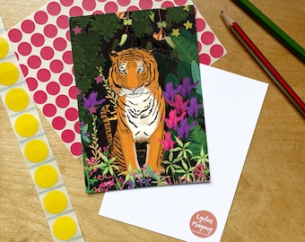Postcard • Jungle Tiger