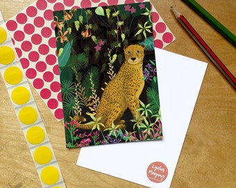 Postcard • Jungle Cheetah