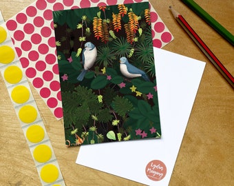 Postcard • Jungle Birds