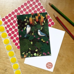 Cartão Postal • Pássaros da Selva