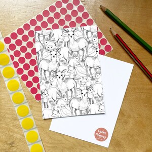 Carte postale • Motif Bois