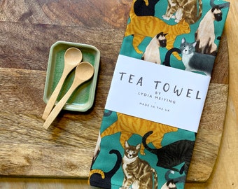 Cats • Tea Towel