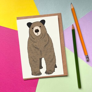 Toby, Urso Marrom | Cartão de boas vindas