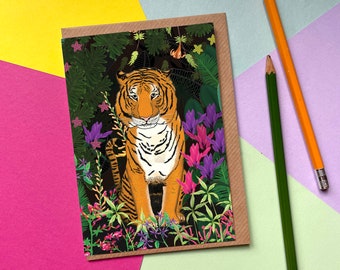 Jungle Tiger | Greetings Card