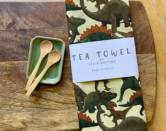 Dinosaurs • Tea Towel