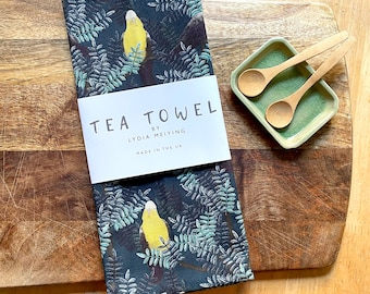 Galah Yellow • Tea Towel
