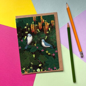 Aves da Selva | Cartão de boas vindas
