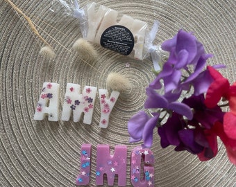 Wax Melts Personalised Gift Birthday Gift for Her Handmade Vegan Friendly Soy Wax