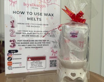Paquete de ceras aromáticas, quemador de cera, muy perfumado, apto para veganos, regalo para ella, regalo de cumpleaños, ceras aromáticas Snapbar, rellenos para calcetines navideños, regalo sorpresa de Navidad.