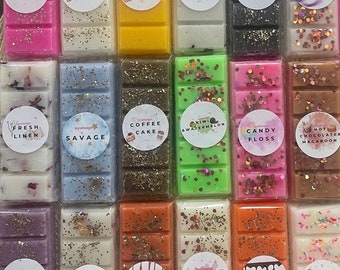 Wax Melts Snap Bars Melts Highly Scented Vegan Friendly Gift for Her Birthday Gift Snapbar Waxmelts Wax Melt