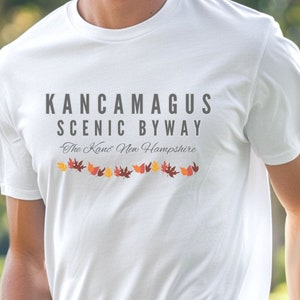 Kancamagus NH T-Shirt, NH Fall Tshirt, The Kanc New Hampshirt Tshirt, Kanc Foliage NH Tshirt, New Hampshire Autumn Tshirt