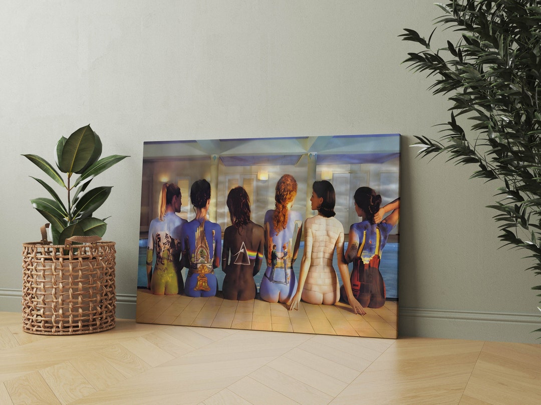 Pink Floyd Back Catalogue Poster, Rock Music Wall Art, Classic Album