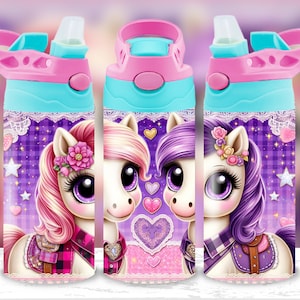 12 Oz Tumbler Wrap For Kids Farm Kids Western Flip Top Sippy Cup Custom Water Bottle Cowgirl Tumbler Wrap Western Digital Download png