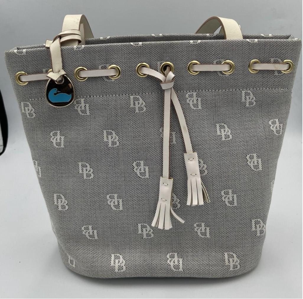 Dooney and bourke bucket bag signature collection deals