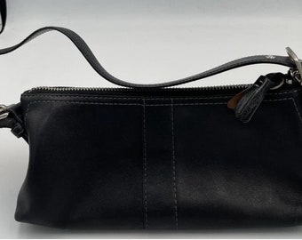 バッグ coach leather one shoulder bag black y2k 良品 coach コーチ one shoulder bag ワンショルダーバッグ 2way