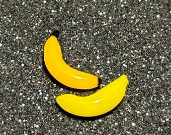 Terp pearl "Banana", mini borosilicate sculpture