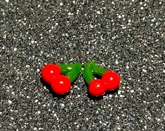Terp pearls mini borosilicate sculpture "Cherry"