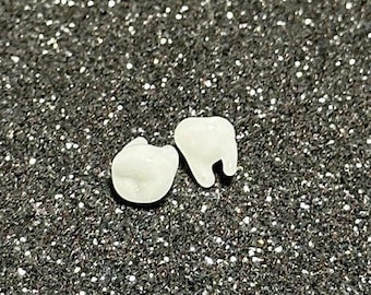 Terp pearl "Tooth", mini borosilicate sculpture