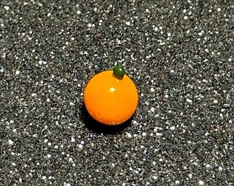 Terp pearls mini borosilicate sculpture "Orange"