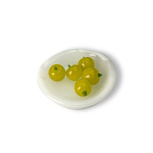 Terp pearl "Apple", mini borosilicate sculpture, 1 psc