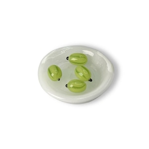 Terp pearl “Watermelon”, mini borosilicate sculpture, 1 psc