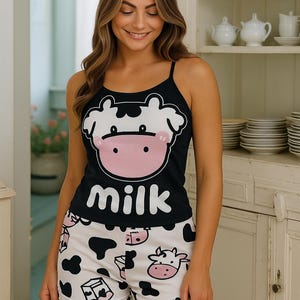 Pajamas for women, perfect for any occasion, women's gift, two pieces, purple color, shorts and blouse