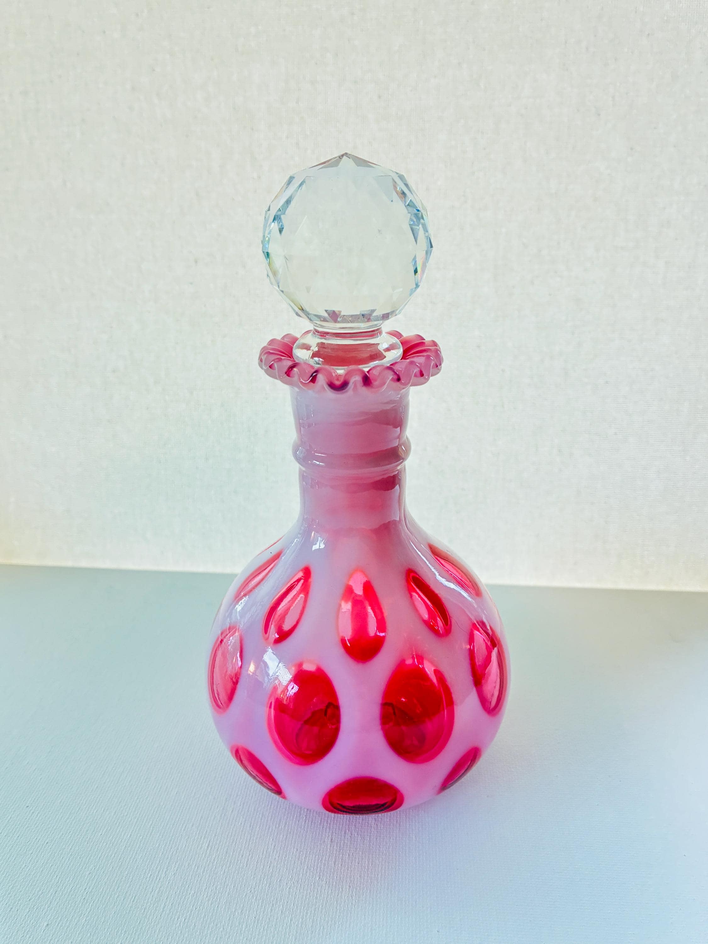 Fenton Coin Dot Bottle - Etsy