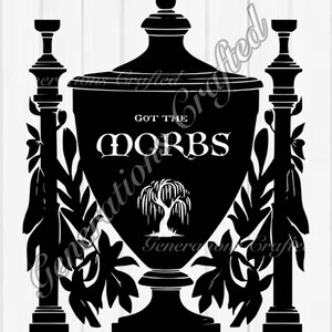 Got The Morbs Victoriaanse aandenken Mori SVG en png