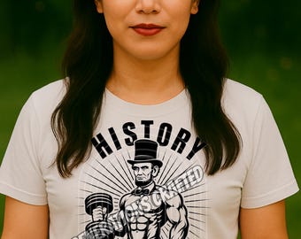 History Buff Lincoln SVG: Funny Workout Design for Cricut (Digital Download