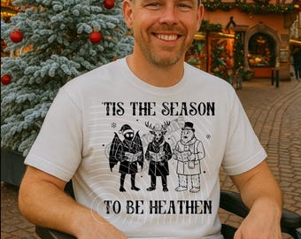 Tis the Season to Be Heathen – Cryptid Carolers SVG and PNG