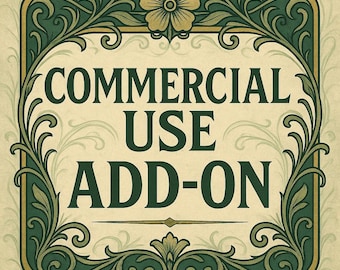 Commercial License: SVG & PNG Use - Up to 100 Physical Products