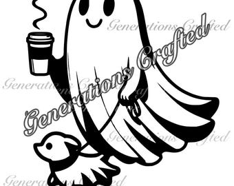 Ghost Dog Walker SVG and PNG