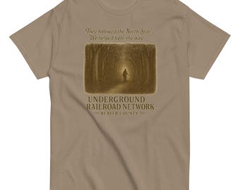 Underground Railroad Network Shirt Beaver County Pennsylvania History Tee Unisex S-5xl