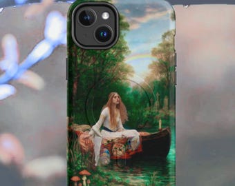 Lady of Shalott Reimagined | Pre-Raphaelite MagSafe® iPhone® Tough Case | Fantasy Art Phone Cover