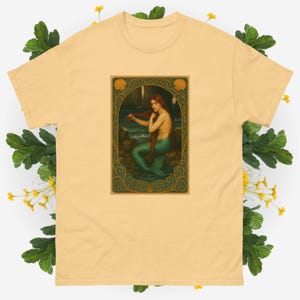 Art Nouveau Mermaid classic tee