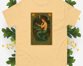 Art Nouveau Mermaid classic tee
