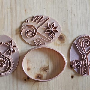Easter Eggs / Uova di Pasqua 'Ukrainian Pysanka' Cookie Cutter