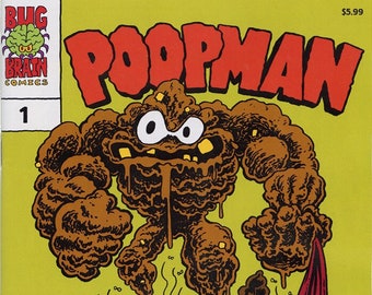 Poopman Comic Book Issue 1