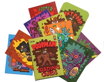 Poopman Trading Cards
