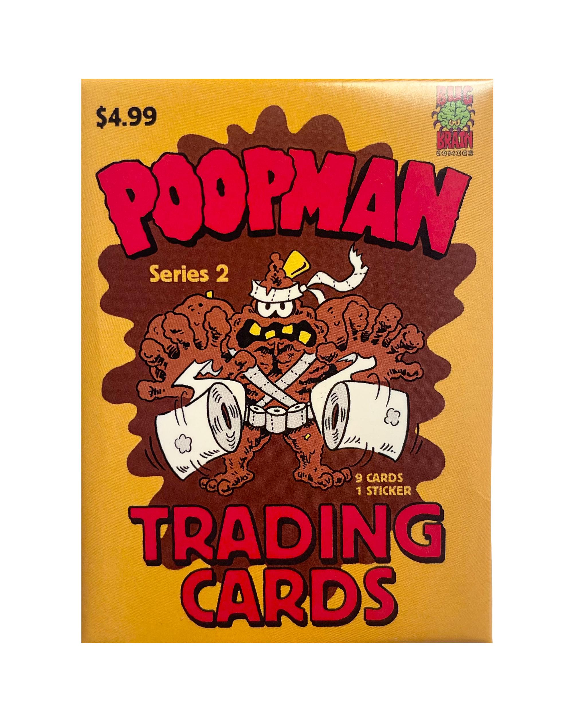 Poopman Poopman Trading Cards Series 2 - Etsy