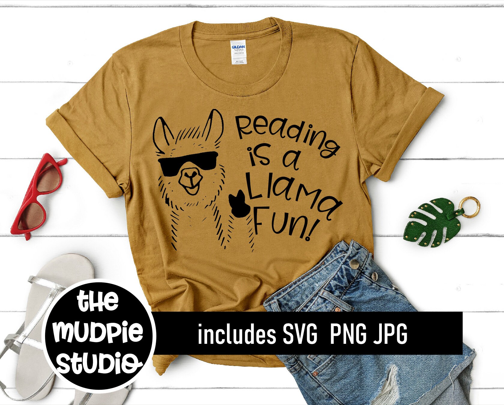 Download Reading Is a Llama Fun svg read svg reading teacher svg | Etsy