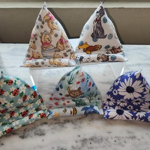 CELL PHONE Stand | Mobile Phone Stand| Kindle Stand | Phone Pillow | Fabric Phone Stand | Turtles, Bear, Animate Dogs, Ladybugs, Big Flowers
