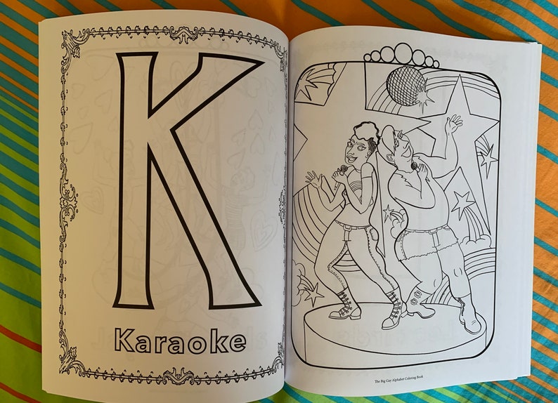 LGBTQAI Queer Childrens or Adults Coloring Book by Jacinta Bunnell & Leela Corman The Big Gay Alphabet Coloring/Colouring Book image 9